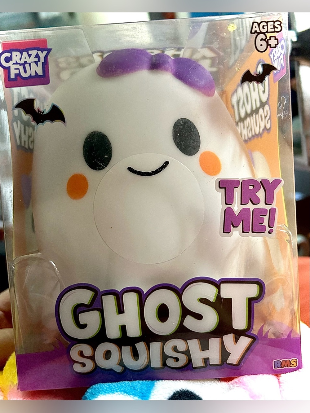 Crazy Fun RMS *VIRAL* Jumbo Ghost Squishy Toy Girl Ghost NEW